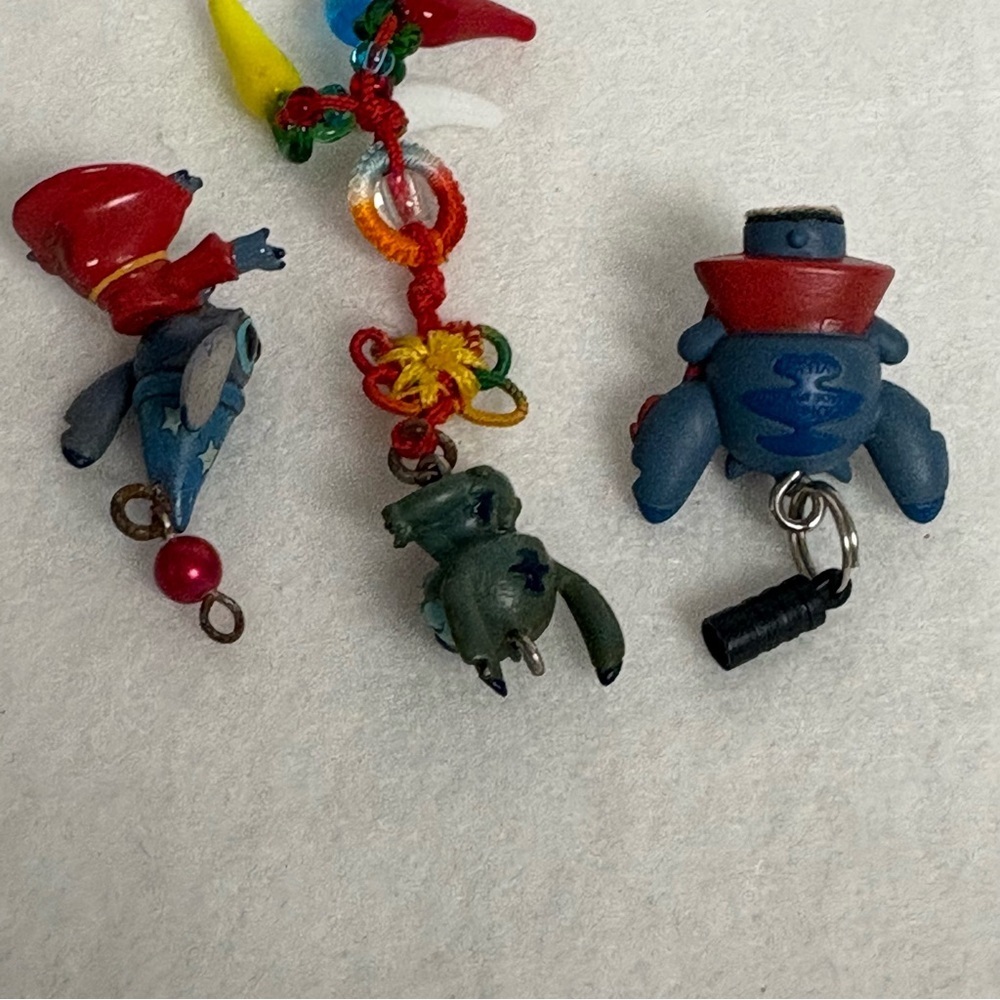 Set of 3 STITCH Charms Wizard Devil Disney Japan - Picture 9 of 10